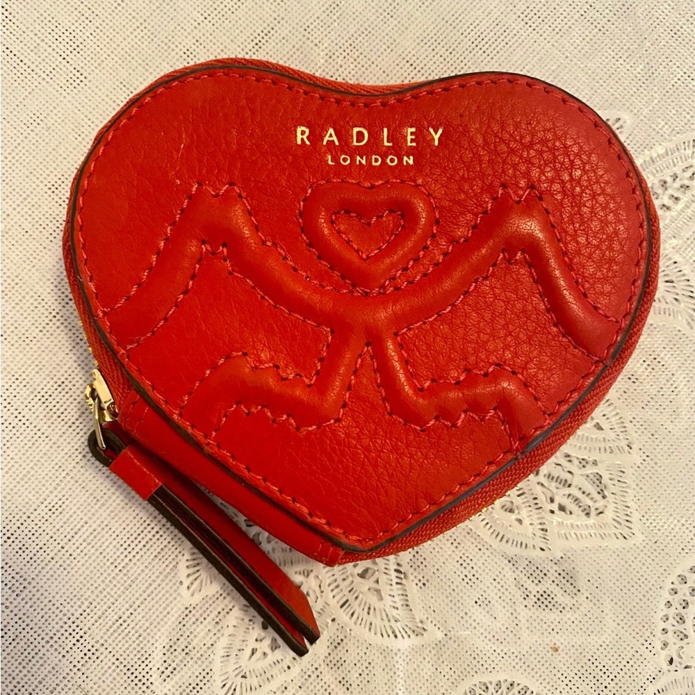 Radley London Embossed Kissing Heart Coin Purse